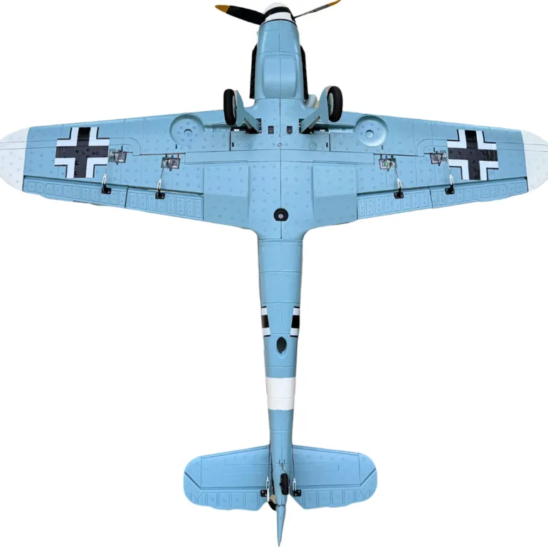 Dynam Messerschmitt BF-109 V2 4S RC Warbird Plane 1300mm w/ Flaps