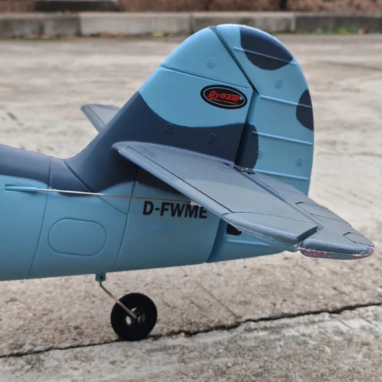 Dynam Messerschmitt BF-109 V2 4S RC Warbird Plane 1300mm w/ Flaps