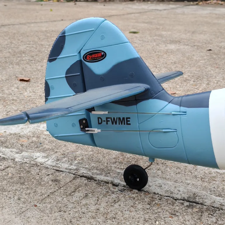 Dynam Messerschmitt BF-109 V2 4S RC Warbird Plane 1300mm w/ Flaps