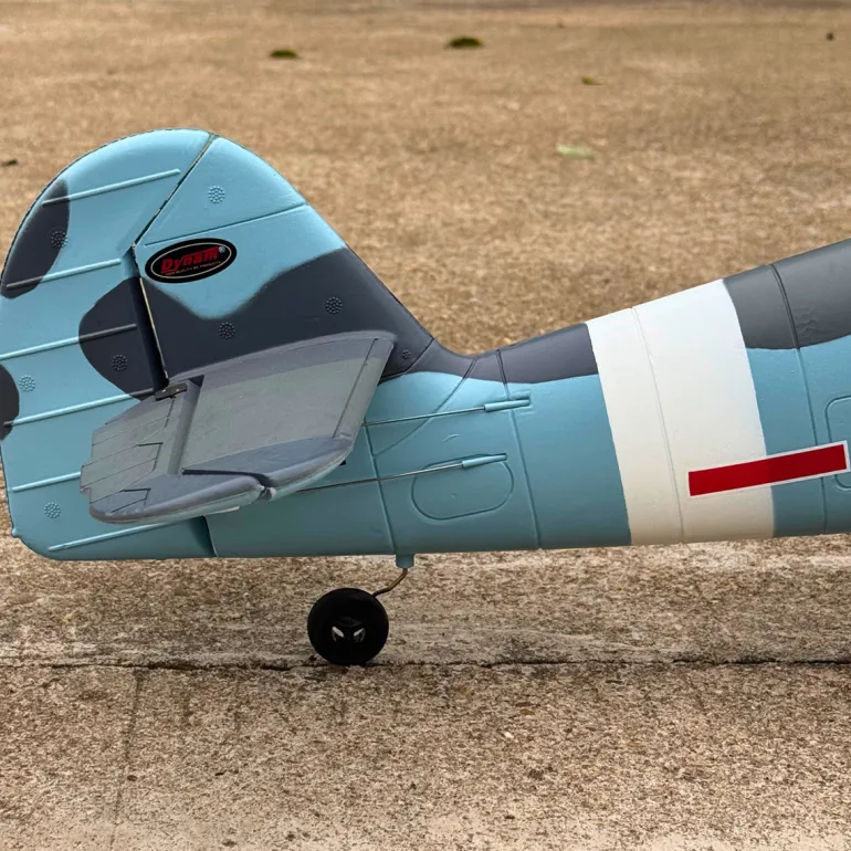 Dynam Messerschmitt BF-109 V2 4S RC Warbird Plane 1300mm w/ Flaps