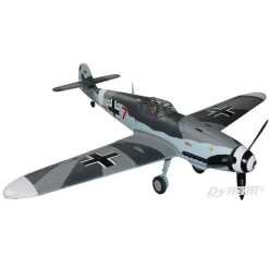 Dynam Messerschmitt BF-109 V2 4S RC Warbird Plane 1300mm w/ Flaps