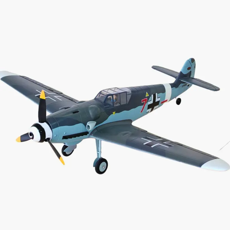 Dynam Messerschmitt BF-109 V2 4S RC Warbird Plane 1300mm w/ Flaps