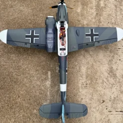Dynam Messerschmitt BF-109 V2 4S RC Warbird Plane 1300mm w/ Flaps