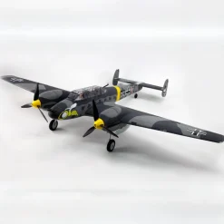 Dynam Messerschmitt BF-110 V3 4S Twin-Engine RC Warbird Plane 1500mm w/ Flaps