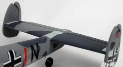 Dynam Messerschmitt BF-110 V3 4S Twin-Engine RC Warbird Plane 1500mm w/ Flaps