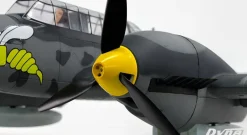 Dynam Messerschmitt BF-110 V3 4S Twin-Engine RC Warbird Plane 1500mm w/ Flaps