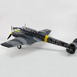 Dynam Messerschmitt BF-110 V3 4S Twin-Engine RC Warbird Plane 1500mm w/ Flaps