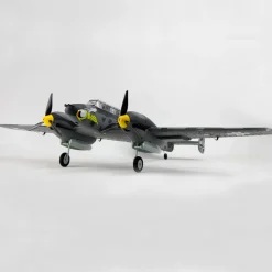 Dynam Messerschmitt BF-110 V3 4S Twin-Engine RC Warbird Plane 1500mm w/ Flaps