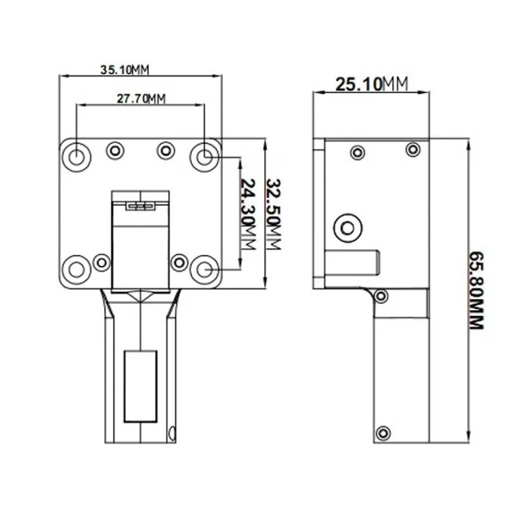 Dynam Metal E-Retract V3 Set w/ Gear & Led Control Unit