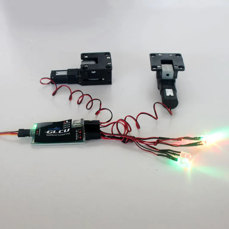 Dynam Metal E-Retract V3 Set w/ Gear & Led Control Unit