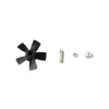 Dynam Meteor V2 70mm 5-Blade EDF Fan & Shaft Adapter