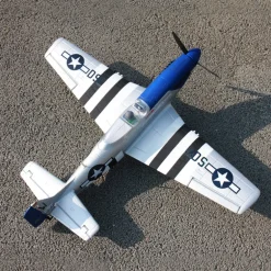 Dynam Mini P-51D Mustang V2 RC Warbird Plane 762mm 30