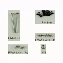 Dynam Mini P-51D Mustang V2 Screw Set