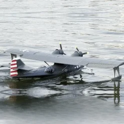 Dynam PBY Catalina V2 Grey Twin Engine RC Seaplane 1500mm 59