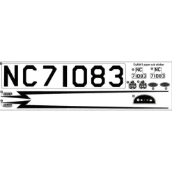Dynam Piper J3 Cub Decal