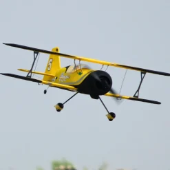 Dynam Pitts Python Model 12 Yellow 4S RC Aerobatic 3D Sport Biplane