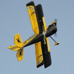 Dynam Pitts Python Model 12 Yellow 4S RC Aerobatic 3D Sport Biplane