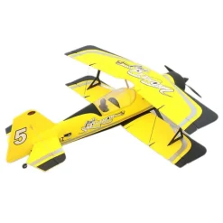 Dynam Pitts Python Model 12 Yellow 4S RC Aerobatic 3D Sport Biplane