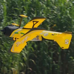 Dynam Pitts Python Model 12 Yellow 4S RC Aerobatic 3D Sport Biplane