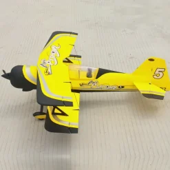Dynam Pitts Python Model 12 Yellow 4S RC Aerobatic 3D Sport Biplane