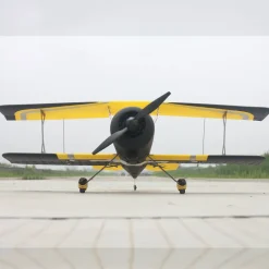 Dynam Pitts Python Model 12 Yellow 4S RC Aerobatic 3D Sport Biplane