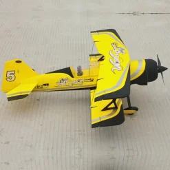 Dynam Pitts Python Model 12 Yellow 4S RC Aerobatic 3D Sport Biplane