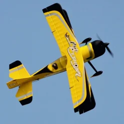 Dynam Pitts Python Model 12 Yellow 4S RC Aerobatic 3D Sport Biplane