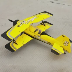 Dynam Pitts Python Model 12 Yellow 4S RC Aerobatic 3D Sport Biplane