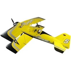 Dynam Pitts Python Model 12 Yellow 4S RC Aerobatic 3D Sport Biplane