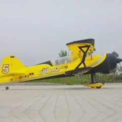 Dynam Pitts Python Model 12 Yellow 4S RC Aerobatic 3D Sport Biplane