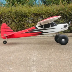 Dynam Primo RC Beginner Trainer Red STOL Bigfoot 4S 1450mm w/ Flaps