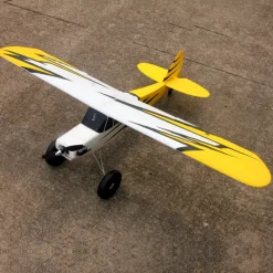 Dynam Primo RC Beginner Trainer Yellow STOL Bigfoot 4S 1450mm w/ Flaps
