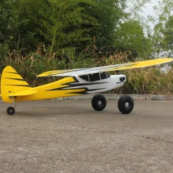 Dynam Primo RC Beginner Trainer Yellow STOL Bigfoot 4S 1450mm w/ Flaps