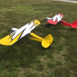 Dynam Primo RC Beginner Trainer Yellow STOL Bigfoot 4S 1450mm w/ Flaps