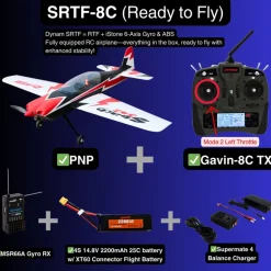 Dynam Sbach 342 4S RC Aerobatic 3D Sport Plane 1250mm Wingspan