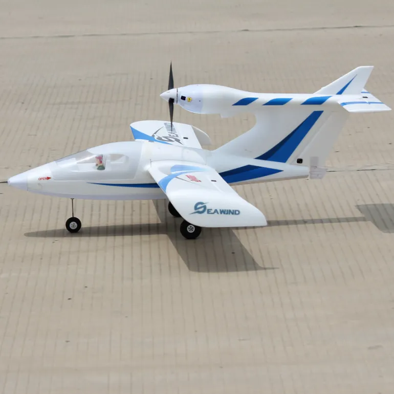 Dynam Seawind Blue RC Seaplane 1220mm Wingspan w/ Floats