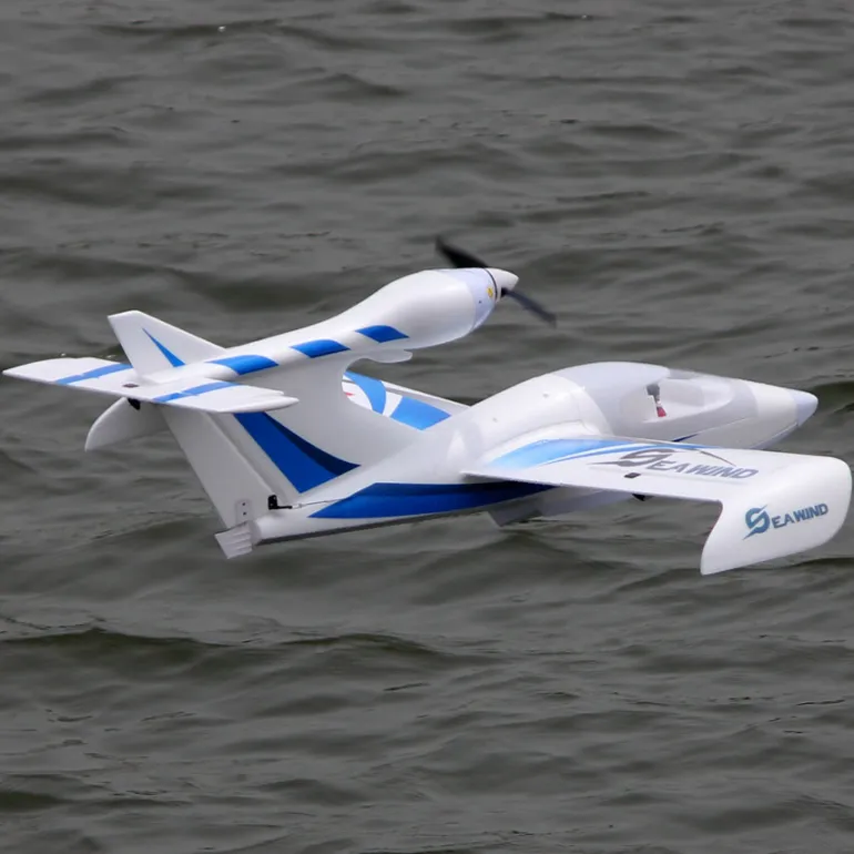 Dynam Seawind Blue RC Seaplane 1220mm Wingspan w/ Floats