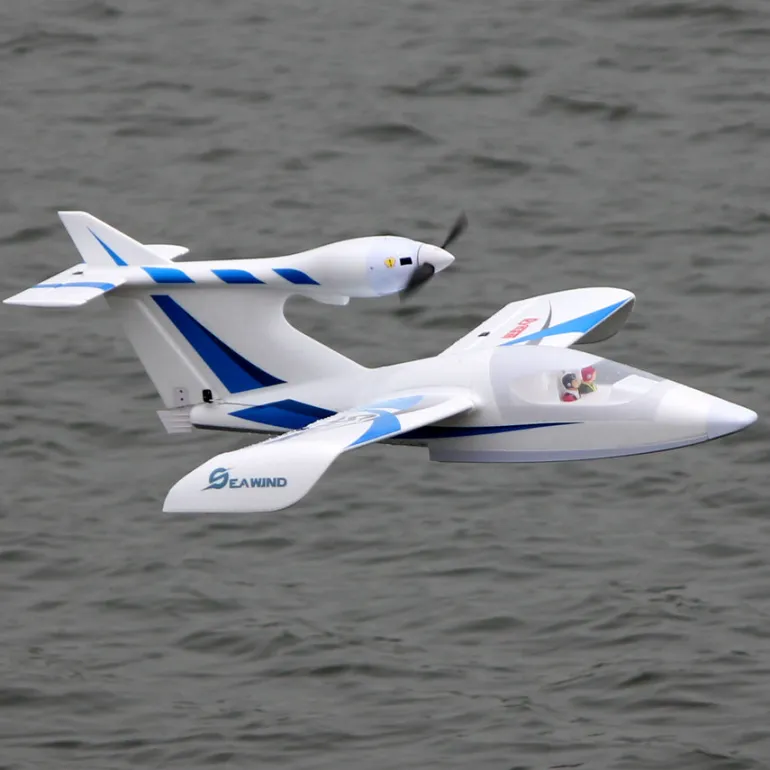 Dynam Seawind Blue RC Seaplane 1220mm Wingspan w/ Floats