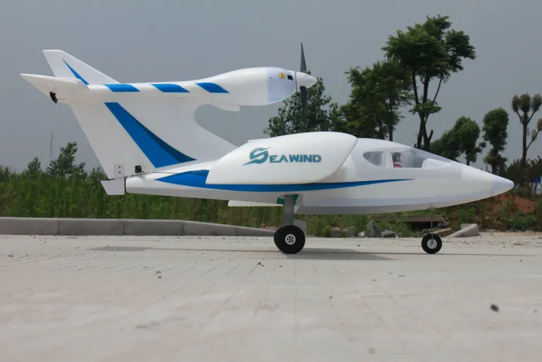 Dynam Seawind Blue RC Seaplane 1220mm Wingspan w/ Floats
