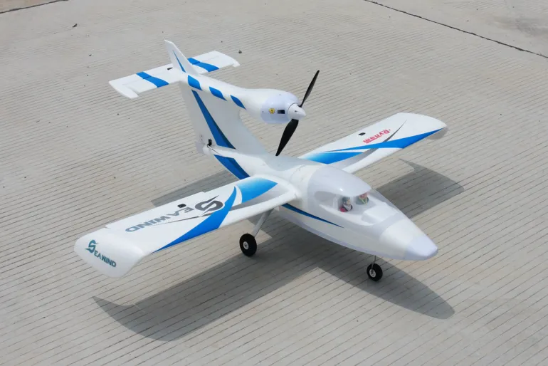 Dynam Seawind Blue RC Seaplane 1220mm Wingspan w/ Floats