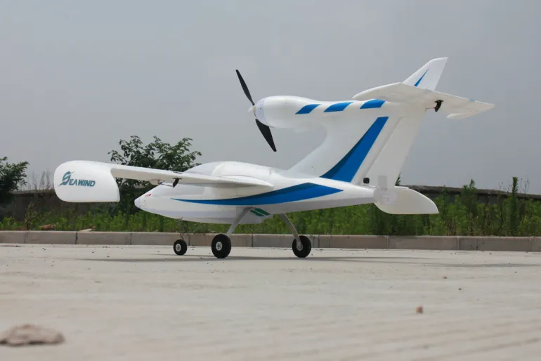 Dynam Seawind Blue RC Seaplane 1220mm Wingspan w/ Floats