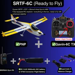 Dynam Smart 3D Sport Trainer V2 4S RC Aerobatic Plane 1500mm Wingspan