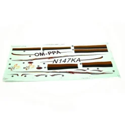 Dynam SR22 V2 Trainer Decal Silver
