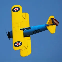 Dynam Stearman PT-17 Blue 4S RC Biplane 1300mm 51" Wingspan