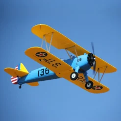 Dynam Stearman PT-17 Blue 4S RC Biplane 1300mm 51