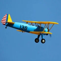 Dynam Stearman PT-17 Blue 4S RC Biplane 1300mm 51