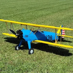 Dynam Stearman PT-17 Blue 4S RC Biplane 1300mm 51