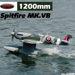 Dynam Supermarine Spitfire MK.VB 4S RC Warbird Float Plane 1200mm w/ Flaps