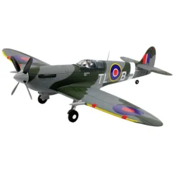 Dynam Supermarine Spitfire V3 RC Warbird Plane 1200mm Wingspan w/ Flaps