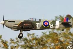 Dynam Supermarine Spitfire V3 RC Warbird Plane 1200mm Wingspan w/ Flaps